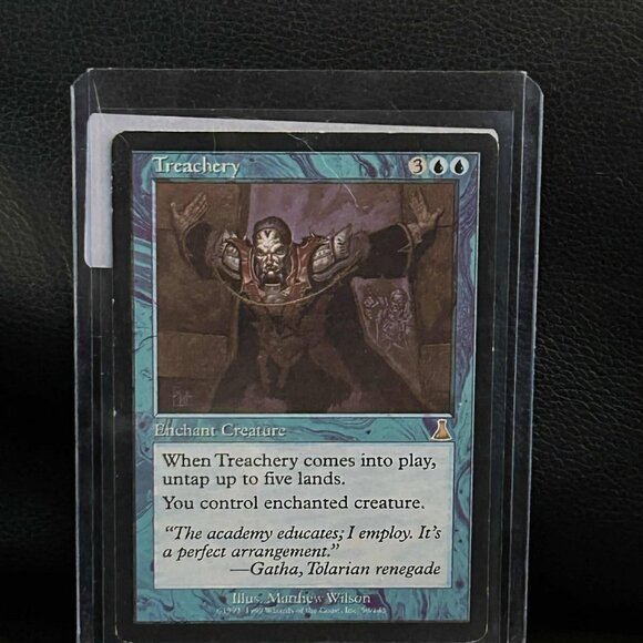 Treachery Urza's Destiny Magic: The Gathering Trading Card - Picture 1 of 1
